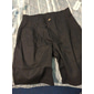 Homme Shorts Shorts en Lin Robe Short Shorts d'été Short plissé Avec Poches Plis Jambe Droite Uni Confort Respirant Court Occasionnel Quotidien Fête Mode Designer Noir Blanche