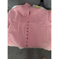 Per uomo Camicia di lino Camicia Estiva Abbigliamento da spiaggia Camicia con Bottoni Semplice Vacanza Crociera Nero Bianco Rosa Blu Manica Corta Collo alla coreana Primavera & Estate Abbigliamento