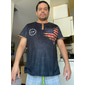 4 luglio 2026 250° Memorial Day Maglietta casual da uomo con grafica designer in 3D Bandiera USA Henley a maniche corte