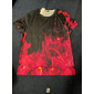 Homme Graphique Flammes de l'enfer Flamme Chemise T-shirt Chemise Flamme Manche Courte T-shirt Col rond Chemise Streetwear Exagéré Club Plage Bleu Fuchsia Orange Été Vêtement Tenue Taille Asiatique S