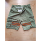 Per uomo Pantaloncini cargo Shorts Pantaloncini casual Multi-tasche Gamba Dritta Tasca falsa Semplice Comodità Lunghezza al ginocchio Casuale Quotidiano Ferie Moda Streetwear Nero Verde Micro-elastico