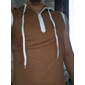 Hombre Camisa de gofres Camiseta sin mangas Camisetas Interiores Camisa sin mangas Sin Mangas Con Capucha Verano Plano Moda Design Músculo Exterior Noche Gimnasia Negro Blanco Rojo Camiseta superior