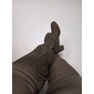 bottes au-dessus du genou en faux suède kaki pour femmes avec talon bloc – élégantes et confortables pour la mode d'automne et d'hiver