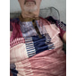 Homme Graphique Plaid Bloc de Couleur Chemise Henley Manche Courte Impression 3D Mode Designer Confortable Extérieur Quotidien Été Violet Kaki Henley T-shirt Henley