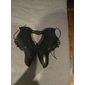 chaussures oxford à talons à lacets en similicuir marron vintage Gatsby pour femmes - style victorien rétro pour une tenue formelle et décontractée