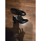 chaussures oxford à talons à lacets en similicuir marron vintage Gatsby pour femmes - style victorien rétro pour une tenue formelle et décontractée
