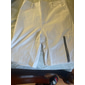 Herren Shorts Kurze Hosen Chino Bermuda Shorts Bermudas Arbeitsshorts Zip Tasche Glatt Komfort Weich Knielänge Outdoor Casual Täglich Modisch Strassenmode Schwarz Weiß Mikro-elastisch