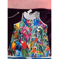 Voor heren Grafisch Tropisch Papegaai Singlet Vest Top Mouwloos T-shirt voor heren Mouwloos T-shirt 3D-afdrukken Strakke ronde hals Overhemd Vakantie Tropisch Modieus Casual Sportschool Buitensporten