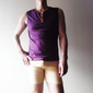 Per uomo Canotta Canottiera Maglietta senza maniche Senza Maniche Henley Estate Semplice Moda Designer Muscolo Patchwork All'aperto Uscire Palestra Blu reale Viola Marrone Maglietta Top per Uomo