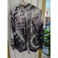 Homme Maîtres du conseil d'administration Musique Notes Chemise Chemise Boutonnée manche longue Mode Streetwear Designer Occasionnel Quotidien Extérieur Été Printemps Automne Col montant Imprimé Bleu