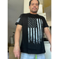 4 luglio 2026 250° Giorno della Memoria T-shirt a maniche corte grafica patriottica nazionale per uomo sport all'aperto