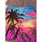 Per uomo Grafico Albero di Cocco Costumi da bagno Pantaloncini da mare Pantaloncini da Surf Misura del girovita medio Streetwear Hawaiano Boho Casuale Quotidiano Ferie Coulisse Elastico in vita