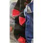 Homme Paquet de 5 Paquets multiples Chaussettes Chaussettes de Course Chaussettes décontractées Arc-en-ciel Couleur Bloc de couleur Sport & Loisir du quotidien Vacances Basique Moyen Printemps Automne