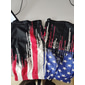 Homme Drapeau 4 juillet, 250e anniversaire des États-Unis Drapeau Américain Shorts de Surf Caleçons de Bain Shorts Taille Moyenne Mode Streetwear Hawaïen Occasionnel Quotidien Vêtements de rue Cordon
