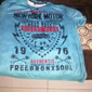 Ανδρικό Vintage T-Shirt Αγώνων Μοτοσυκλέτας Velocity Races '63 Davenport Iowa Event Tee