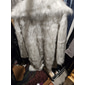 Per uomo Cappotto invernale Giacca invernale Cappotto di pelliccia Da tutti i giorni Da mare Morbido All'aperto Tasche Inverno Colore puro Top caldi Comoda Bavero Nero Bianco Marrone Grigio chiaro