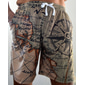 Homme Nautique Impressions Graphiques Boussole Shorts de survêtement Shorts de plage shorts en tissu éponge Taille Moyenne Rétro Vintage Occasionnel Quotidien Vêtements de rue Fête Cordon de serrage