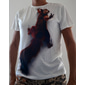 Homme Graphique Animal Ecureuil T-shirt T-Shirts Drôles Manche Courte T-shirt Impression 3D Col rond Chemise Streetwear Exagéré Designer Quotidien Fête Mer bleue Blanche Jaune Vêtement Tenue S M L XL