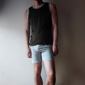Hombre Camiseta sin mangas Top Camisetas Interiores Camisa sin mangas Sin Mangas Cuello redondo Verano Bloque de color Moda Diario Deportes Vacaciones Deporte Noche Negro Amarillo Rojo Camiseta