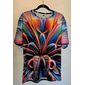 t-shirt pour hommes tee-shirt animal lion col rond impression personnalisée impression 3d extérieur rue manches courtes impression vêtements vêtements de sport mode vêtements de sport décontracté