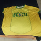 Hombre Bandera Brasil Camiseta Manga Corta Camiseta Impresión 3D Cuello Barco Camisa Exterior Ropa Deportiva Amarillo Verde Trébol Verano Primavera Ropa S M L XL XXL XXXL