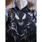 Homme Graphique Diable Sweat à capuche Sweats à capuche Sweatshirt Mode Quotidien Basique Occasionnel manche longue À capuche Vacances Sport en Plein Air Fête Vêtements de rue Gris noir Noir Gris