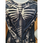 Maglietta da uomo grafica teschio scheletro manica lunga T shirt stampa 3D colletto girocollo moda designer sport outdoor vacanza uscita abbigliamento primaverile autunnale