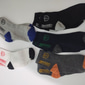 Homme 10 paires Paquets multiples Chaussettes Chaussettes de Course Chaussettes décontractées Arc-en-ciel Couleur Bloc de couleur Sport & Loisir du quotidien Vacances Basique Moyen Printemps Automne