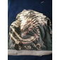 Hombre Graphic Animal Dragón Sudadera Sudaderas Moda Diario Básico Casual Manga Larga Con Capucha Vacaciones Deporte Festivos Ropa de calle 5 7 Gris&Blanco Blanco Marrón Estampado Bolsillo delantero