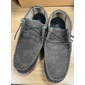 mocassins femininos casuais de camurça sintética cinza com design de cadarço e sola acolchoada – mocassins confortáveis para uso diário