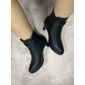 Women's Fur-Lined Ankle Boots – Warm Winter Heels with Side Zipper and Chic Gold Accent for Casual and Formal Wear