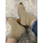 Damskie Botki Buty na obcasie Codzienny Czaszka Botki Botki Klamra Masywny obcas Okrągły palec u nogi Codzienny Sztuczna skóra Sznurowane Czarny Burgundowy Khaki
