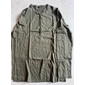 100 % bomull herre henley skjorte langermet skjorte langermet ensfarget mote daglige knapper henley utendørs casual sommer mørk brun mørk grå svart henley t-skjorte