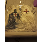 Men's Crusaders T Shirt Graphic Knights Templar Stand Collar Clothing Apparel 3D Print Causal Memorial Day Short Sleeve Lace up Print Polyester Vintage Fashion Designer