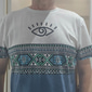 Herren Grafik Farbblock Stammes T Shirt Kurzarm T-Shirt 3D-Druck Rundhalsausschnitt Hemd Mode Designer Ethnisch Outdoor Täglich Sport Blau Braun Grün Frühling & Sommer Bekleidung S M L XL 2XL 3XL