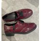 chaussures oxford en similicuir verni pour femmes – brogues de style vintage avec design à lacets pour les occasions décontractées et formelles