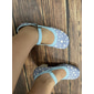Blauwe Mary Jane-hakken voor dames met stippen – retroschoenen met middelhoge hak en gespband voor vintage-geïnspireerde outfits en dansfeesten