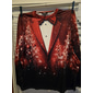 Noël Homme Motif de flocon de neige Costume de Noël T-shirt manche longue T-shirt Impression 3D Col ras du cou Chemise Joyeux et lumineux Soirée Occasionnel Fête Jaune Rouge Violet Printemps & Automne