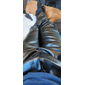Homme Pantalons Pantalon en simili cuir Pantalon décontracté Avec Poches Uni Confort Doux Extérieur Quotidien Sortir Mode Occasionnel Noir