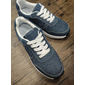 Women's Stylish Denim Sneakers with White Sole | Perfect for Casual and Everyday Wear