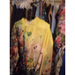 Per uomo Floreale Camicia Camicia con Bottoni Manica Lunga Moda Streetwear Designer Casuale Quotidiano All'aperto Estate Primavera Autunno Collo alla coreana Stampato Blu Giallo Viola Verde Grigio