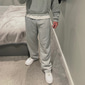 Miesten Veryttelyhousut Fleece-housut Jogger Housut Suorat lenkkeilyhousut Joustava vyötärö Roikkuva Suora jalka Yhtenäinen väri Tavallinen Mukava Hengittävä Täyspitkä Urheilu ja ulkoilu Arki-asut