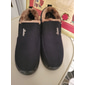 stivaletti invernali slip-on da uomo neri caldi con fodera in pelliccia di peluche, suola antiscivolo e tessuto testurizzato - comode calzature da esterno