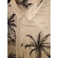 Homme Cocotier Plantes tropicales Chemise Chemise hawaïenne Chemise Aloha Manche Courte Chemise Col rabattu Mode Hawaïen Design Extérieur Plein Air Casual Jaune clair Blanche Jaune Print S M L