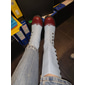 bottes vintage boutonnées au genou pour femmes bleu sarcelle et citron vert avec talons sculptés - chaussures de cosplay rétro et de mode tendance