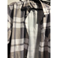 Homme Carreaux / Rayé / Chevron / Rond Bonbon seize Vêtements d'entreprise Jaune clair Noir Rouge Bleu manche longue Col Rabattu Toutes saisons Vêtement Tenue Boucle