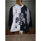 Homme Bloc de Couleur Crâne Impressions Graphiques Poker Sweat à capuche Sweats à capuche Sweatshirt Designer Vêtements de sport Occasionnel Grand et Long manche longue À capuche Occasionnel