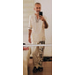 Herren Kokospalme Grafikdrucke Hose Freizeithose Sommerhose Mittlere Taille Streetwear Hawaiianisch Designer Lässig Täglich Ferien Kordelzug Elastischer Bund 3D-Druck Frühling & Sommer 3D-Druck Blau