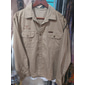 Hombre Vaca Camisas de trabajo camisa occidental Camisa cargo Manga Larga Casual Táctico Deporte Noche Invierno Primavera & Otoño Cuello Vuelto Estampado Negro Blanco Caqui