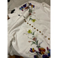 Hombre Oscuro Camisa camisa hawaiana Manga Larga Moda Design Casual Vacaciones Diario Noche Otoño Primavera verano Escote Chino Estampado Negro Negro / Rojo Verde Ejército Rojo Azul Marino